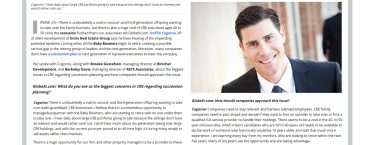Problems with Succession Planning - GlobeSt.com interview