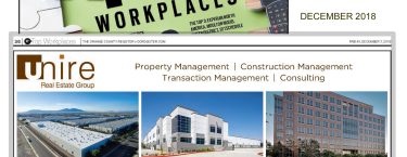 Unire Group Awarded Best Workplaces in Orange County for 4th Year in a row!